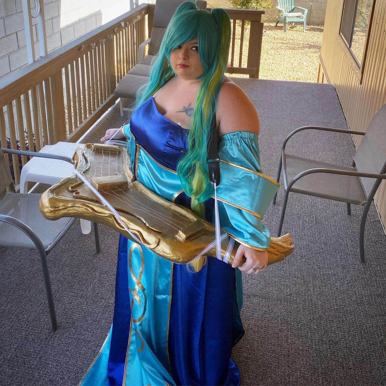 Self Sona From League Of Legends Test Before La Comic Con By Fatalcosplay