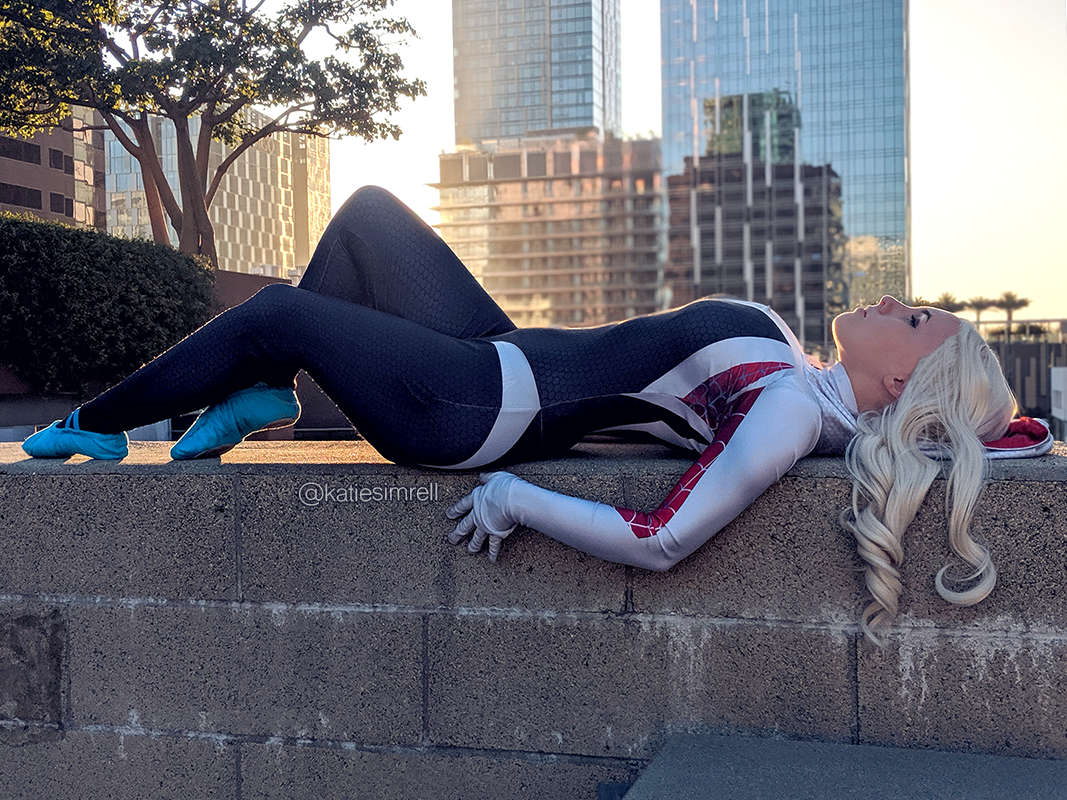 Self Spidergwen On The Roo