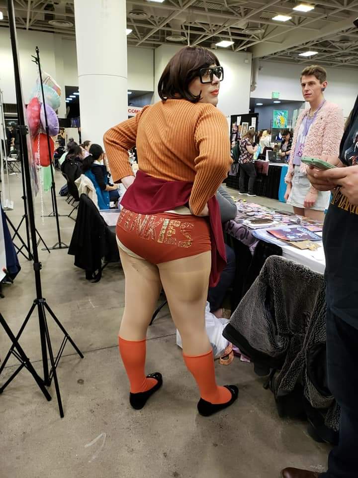 Self Velma Showing Her Jinkie