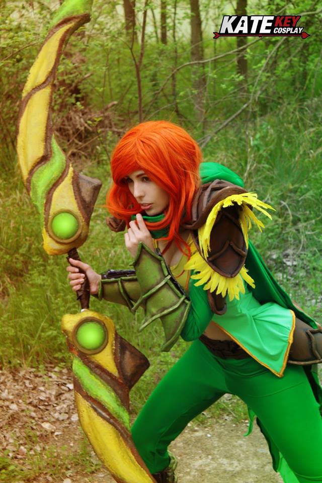 Self Windranger From Dota 2 By Kate Key Cospla