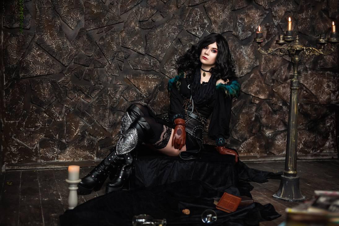 Self Yennefer Cosplay By Dungeonquee