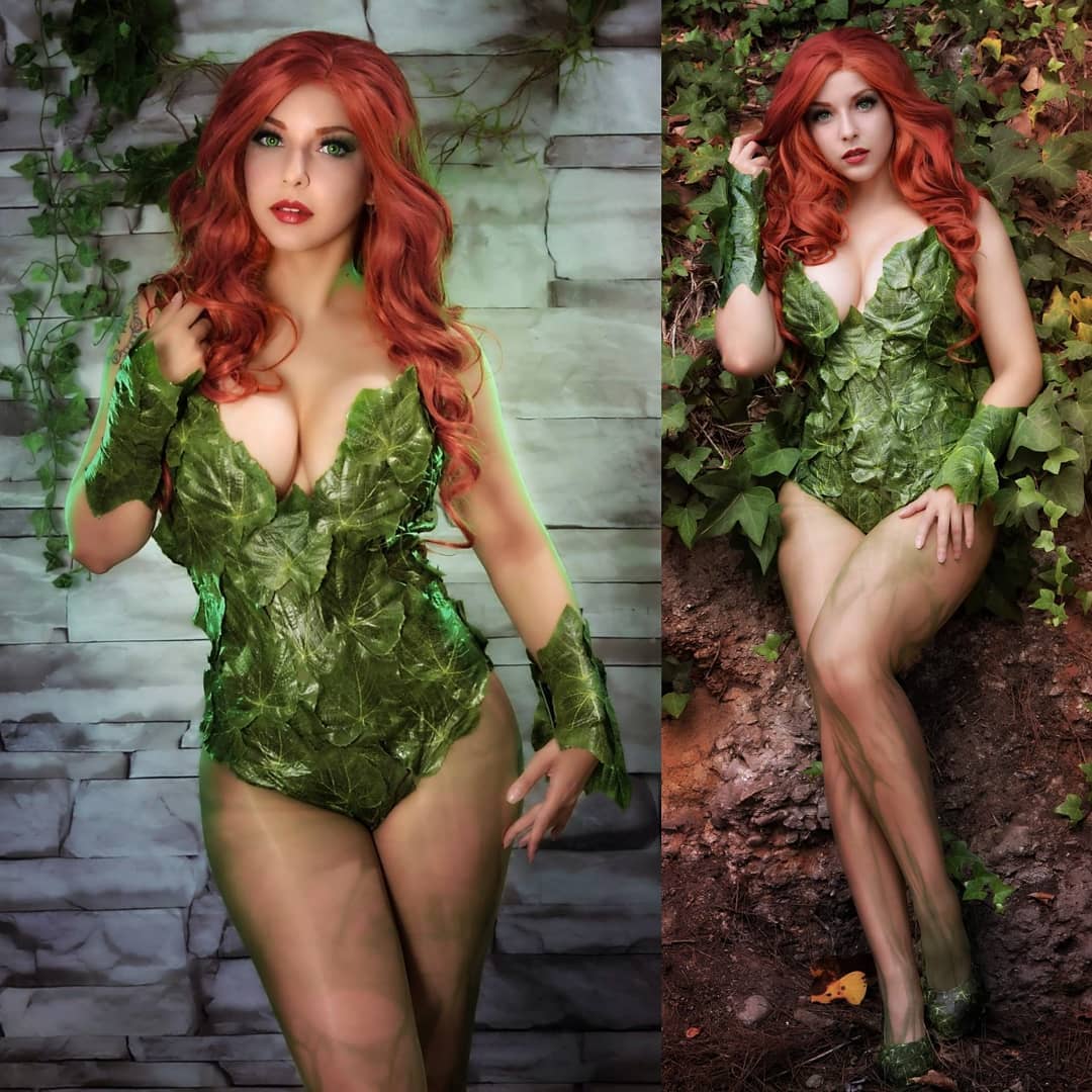 Shermie Cosplay Poison Ivy Dc Comic