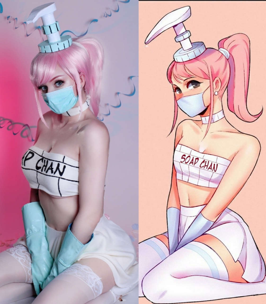 Soap Chan Friendly Reminder To Wash Your Hands Cosplay By Cherryamar