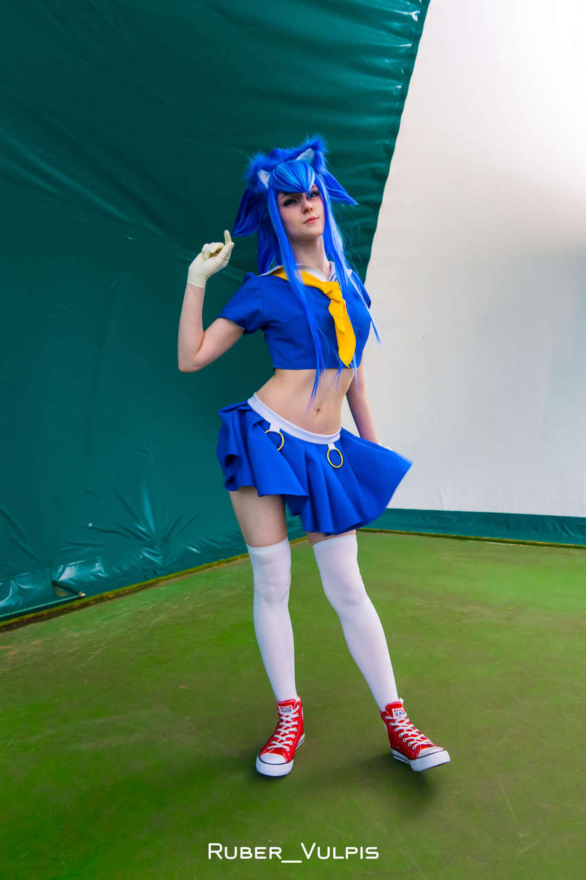 Sonic Cosplay By Ruber Vulpi