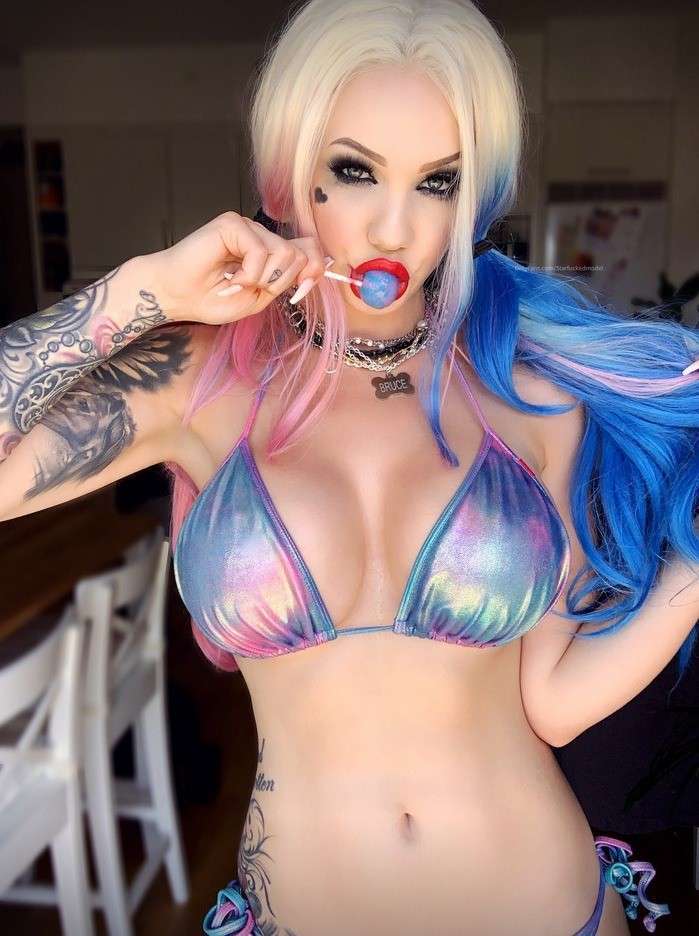 Starfucked Nude Harley Quinn Loli