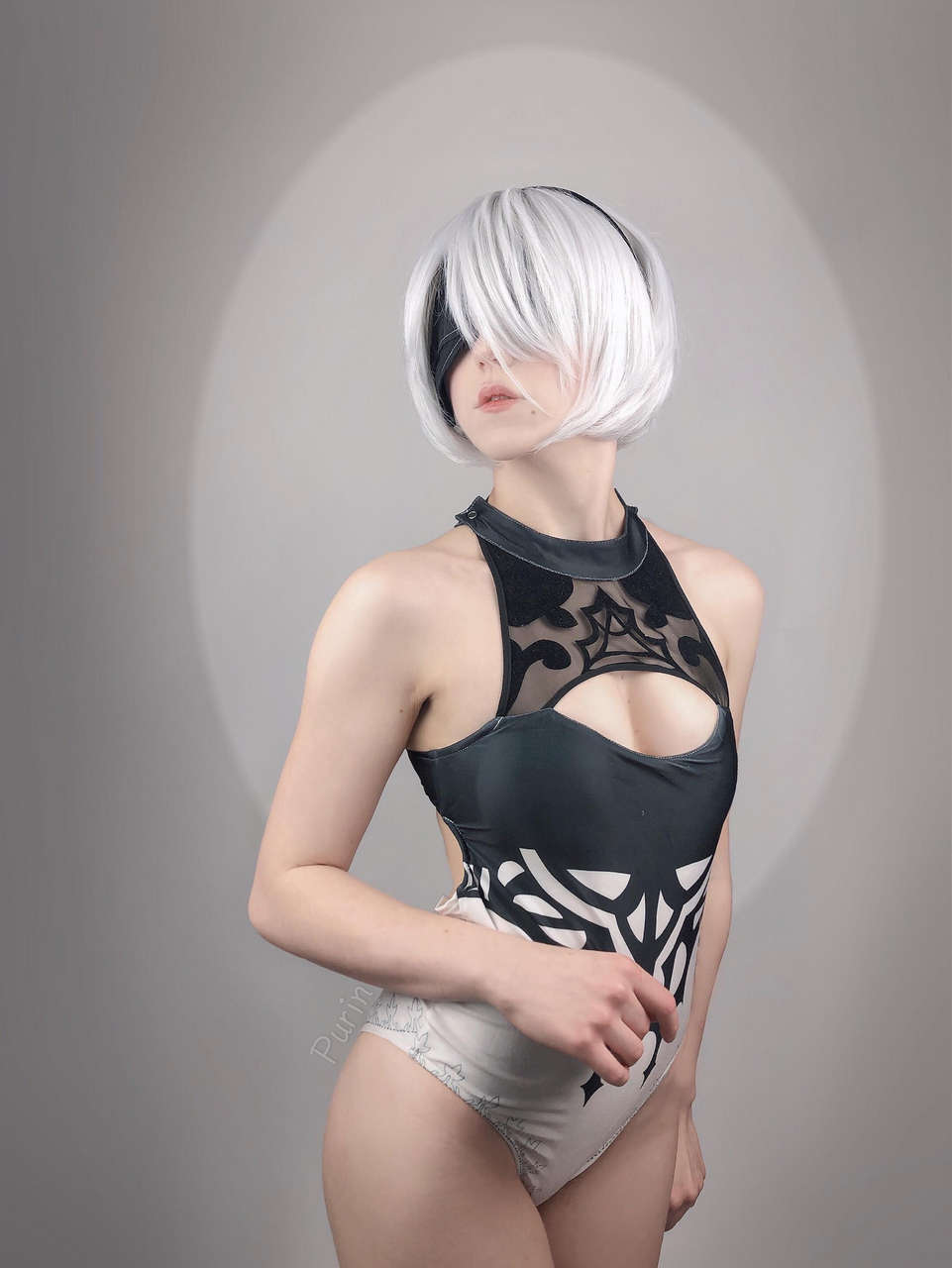 Swimsuit 2b From Nier Automata Cosplay By Puri