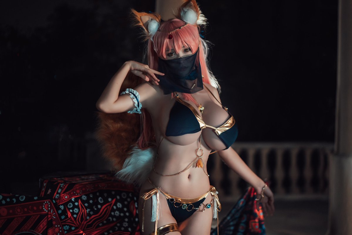 Tamamo No Mae Cosplay Fate Grand Order By Dh