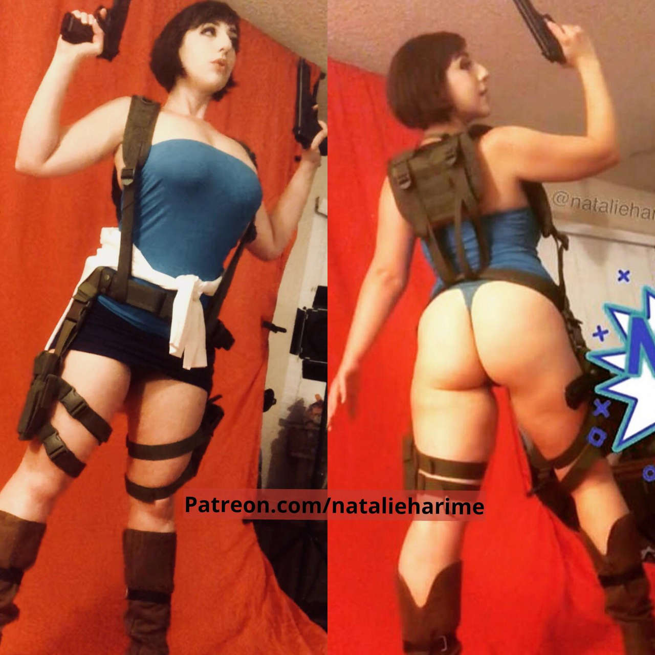 Thicc Jill Valentine Bts By Natalie Harime Sel