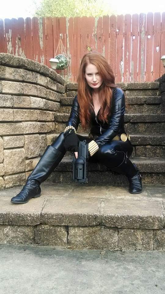 Throwback To One Of My First Cosplays Black Widow 201