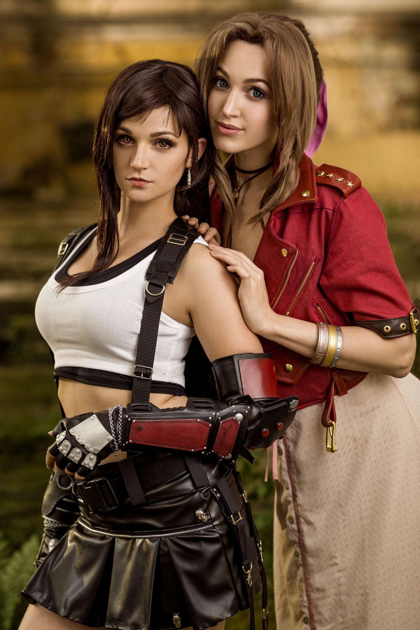 Tifa Andamp Aerith From Ff7r By Haruhiism00 And Faelablanch