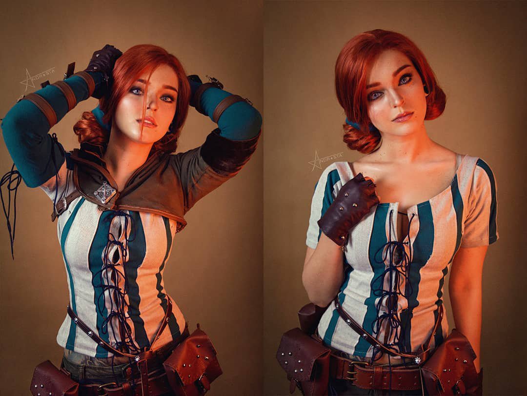 Triss Merigold Cosplay By Andrast
