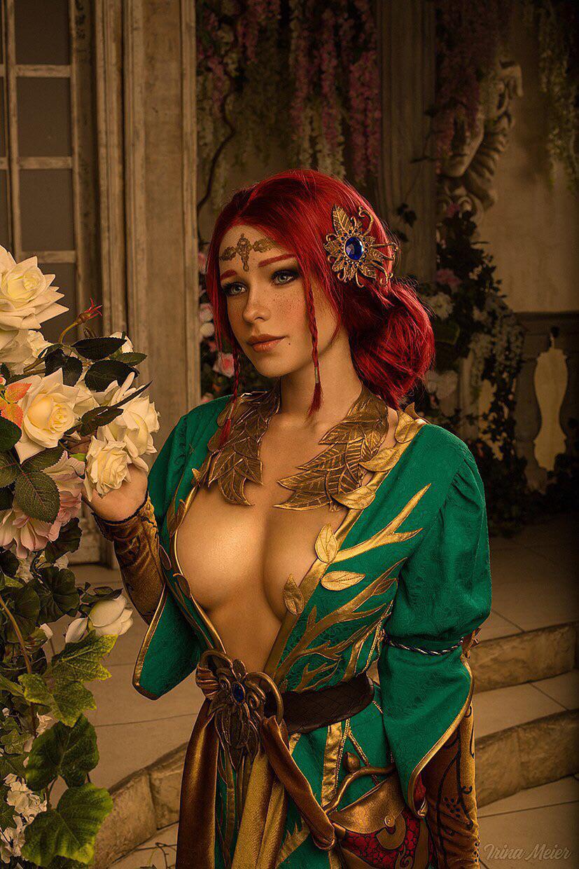 Cosplay nude merigold triss The Witcher