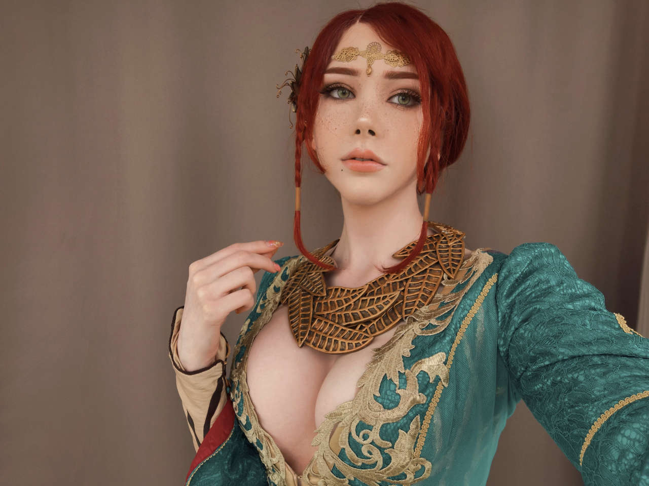Triss Merigold From The Witcher By Saya The Fo