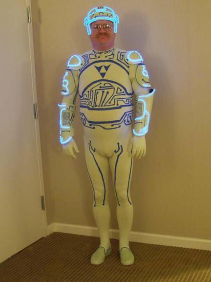 Tron Cosplay Leaves Little To The Imaginatio