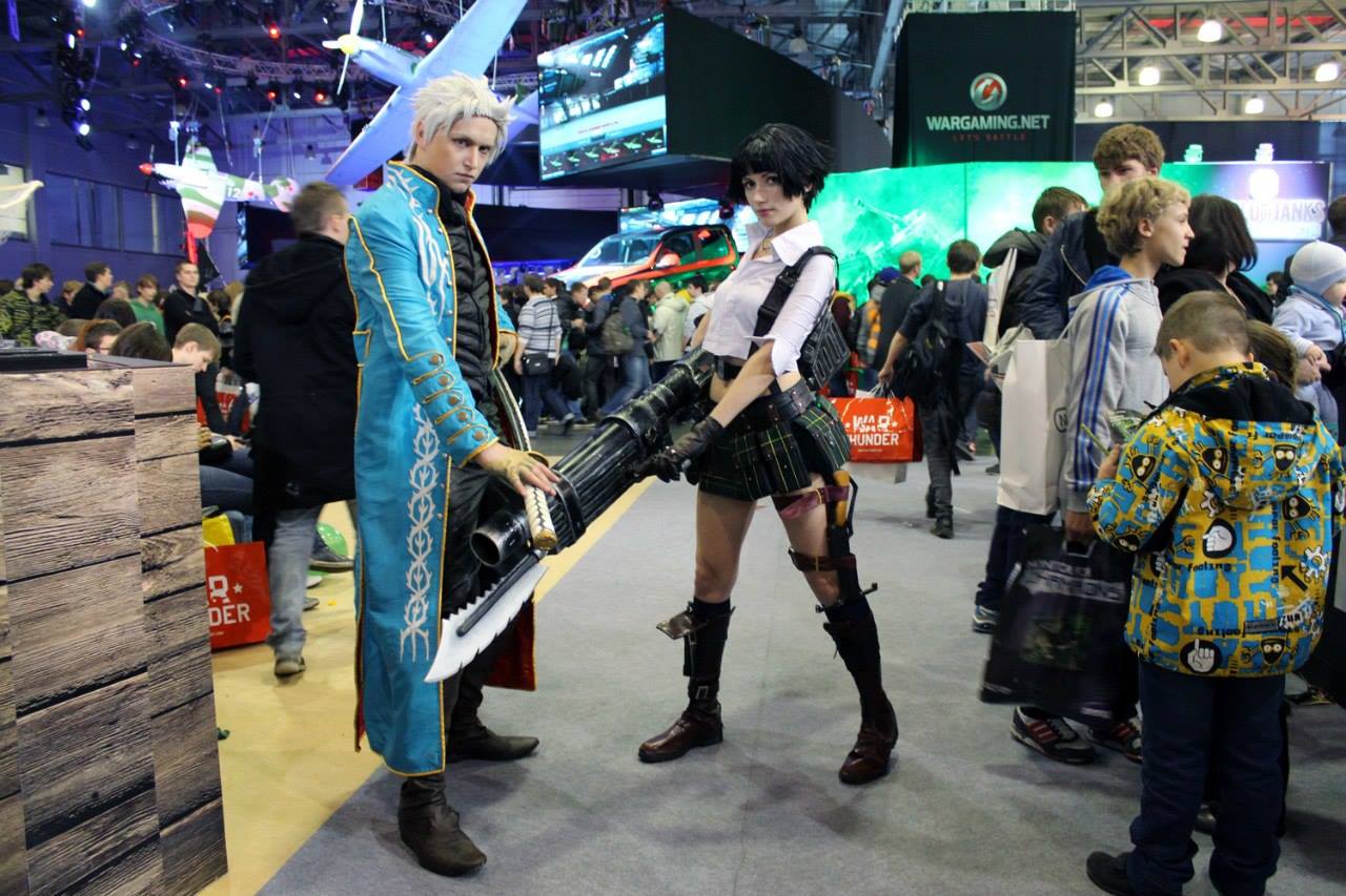 Vergil And Lady Devil May Cry 3 Narga And Aoki Cosplay 2