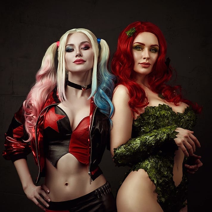 Vick Torie As Harley Quinn And Rgtcandy As Poison Iv