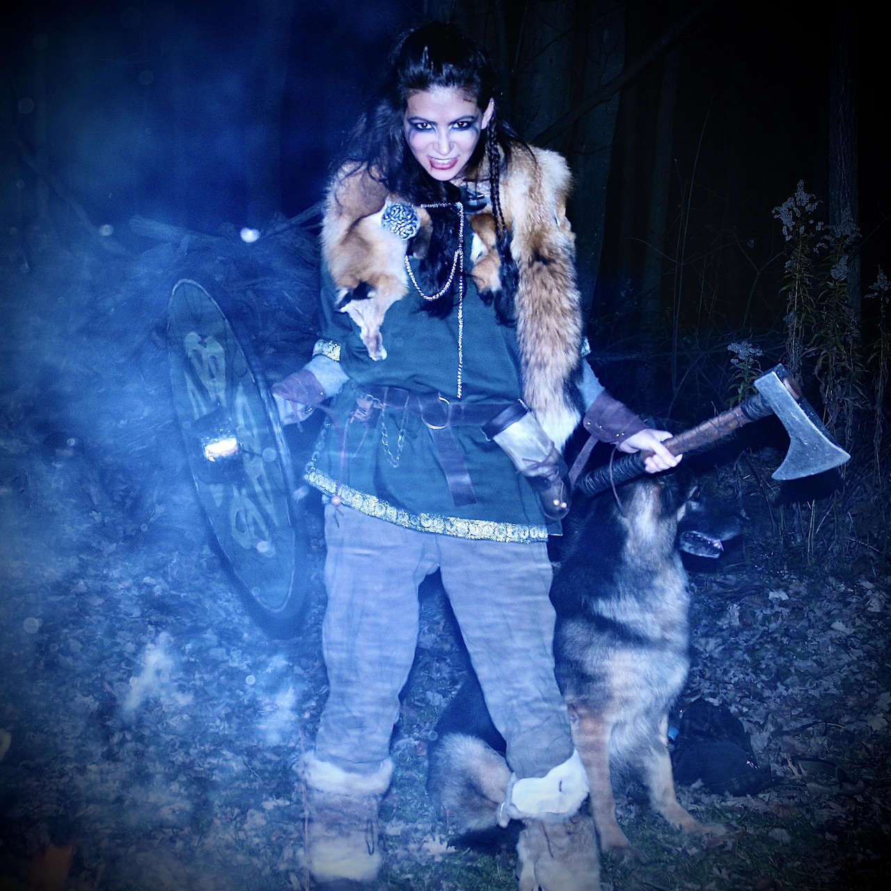 Viking Outfit My Fiance And I Made For Her Work Halloween Part