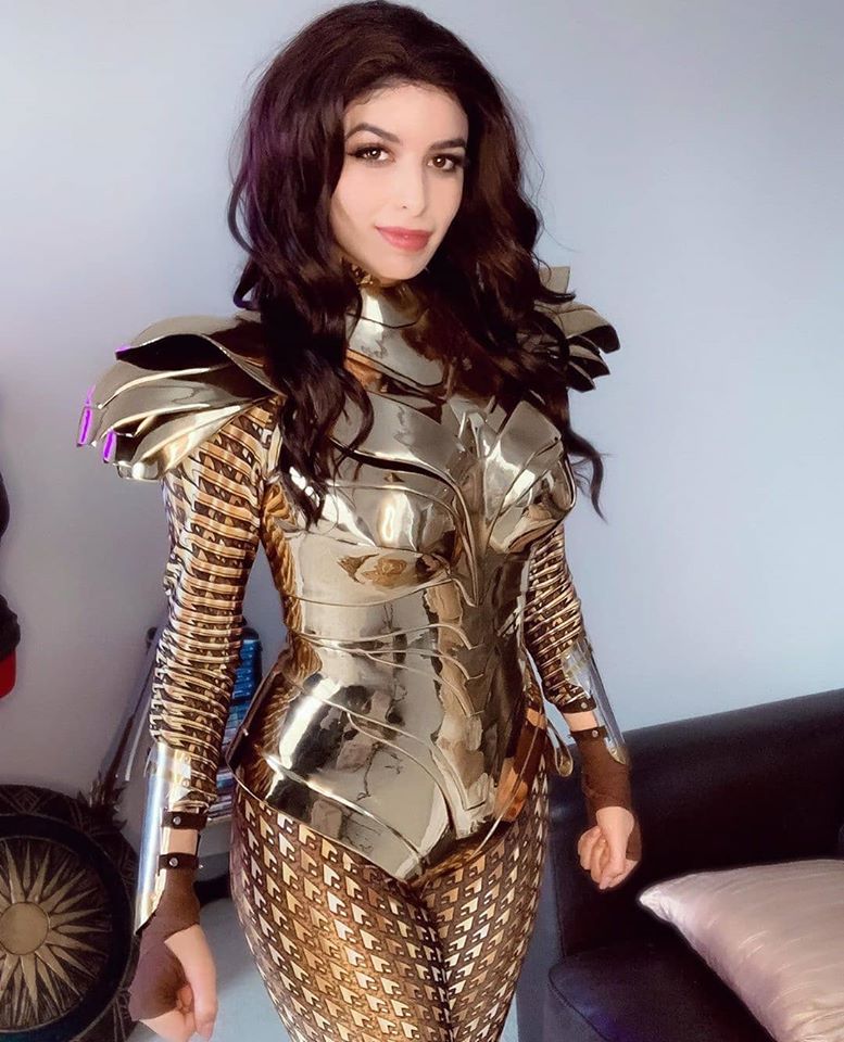 Wonder Woman Golden Armor Version By Phoenixra