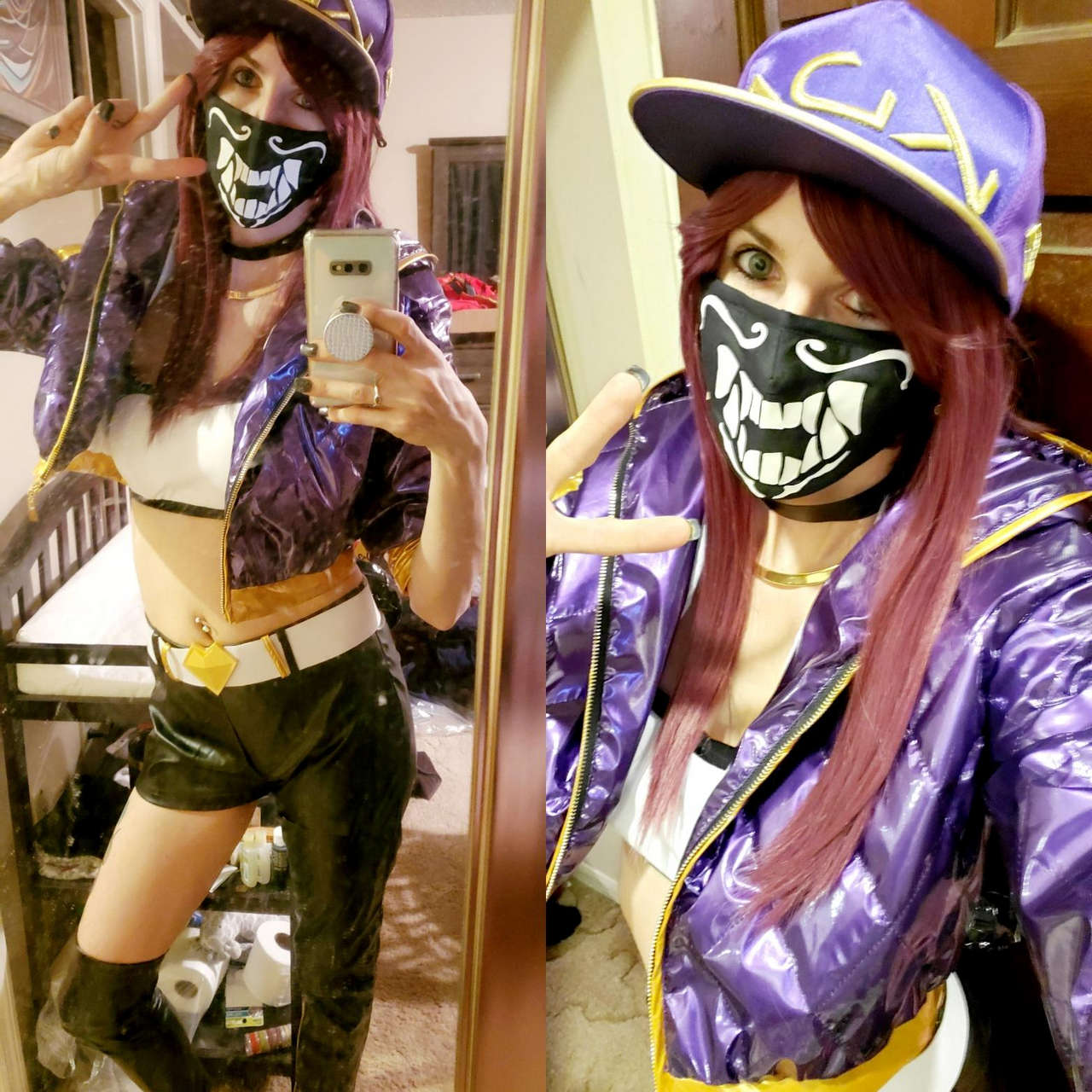 You Know Who It Is Coming Round Again Kda Akali Test Fit Before Megaco