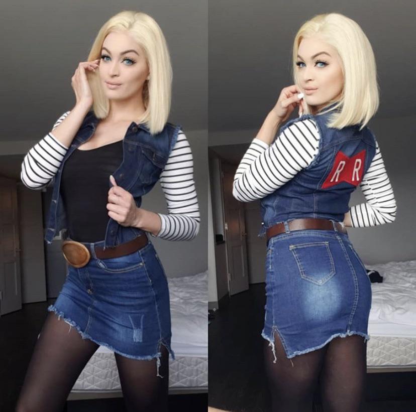 Android 18 By Danielledenicola