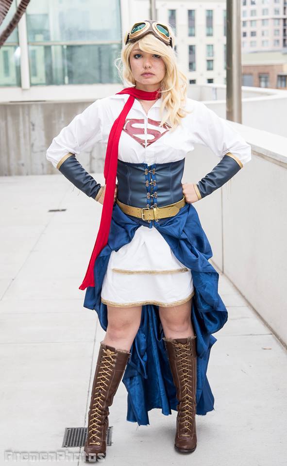 Angelophile Steampunk Supergirl By