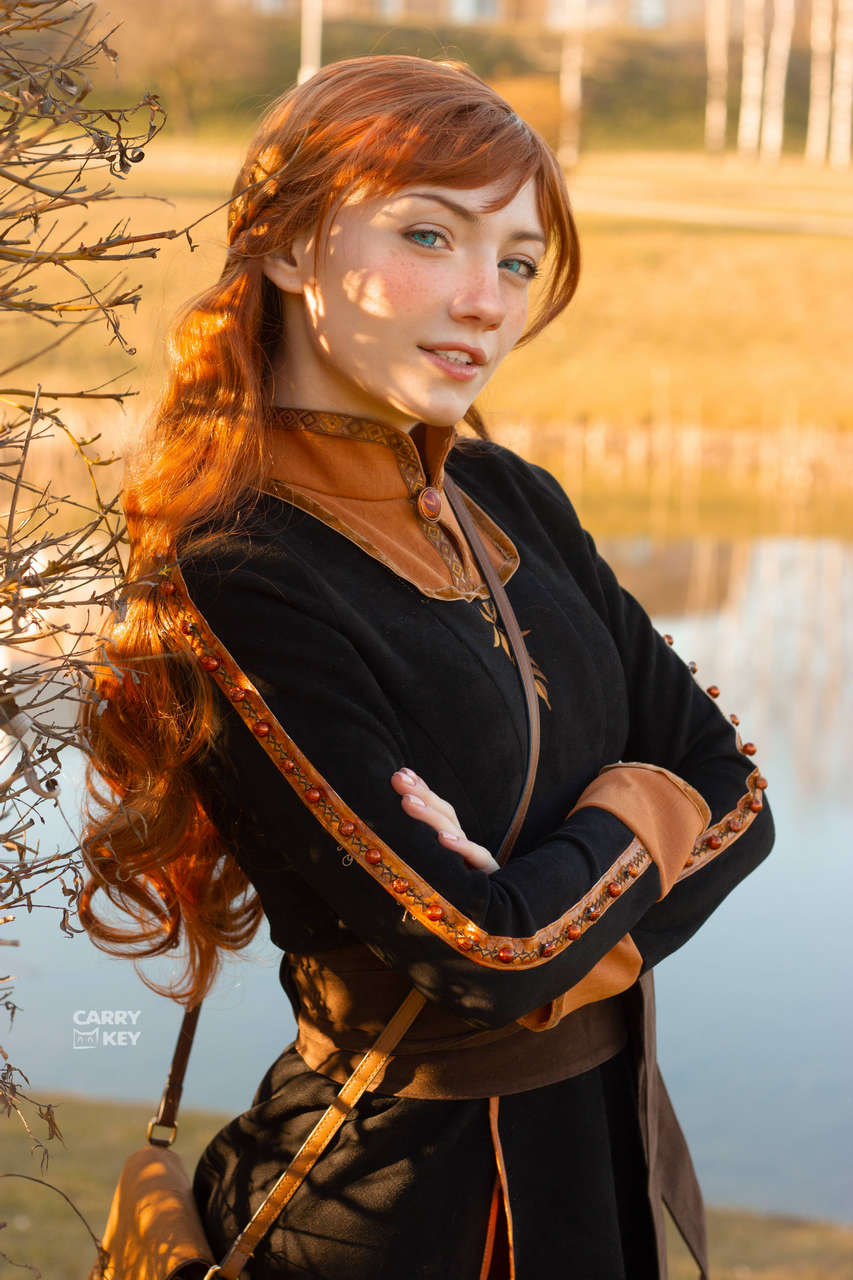 Anna Of Arendelle Frozen Cosplay By Carrykey