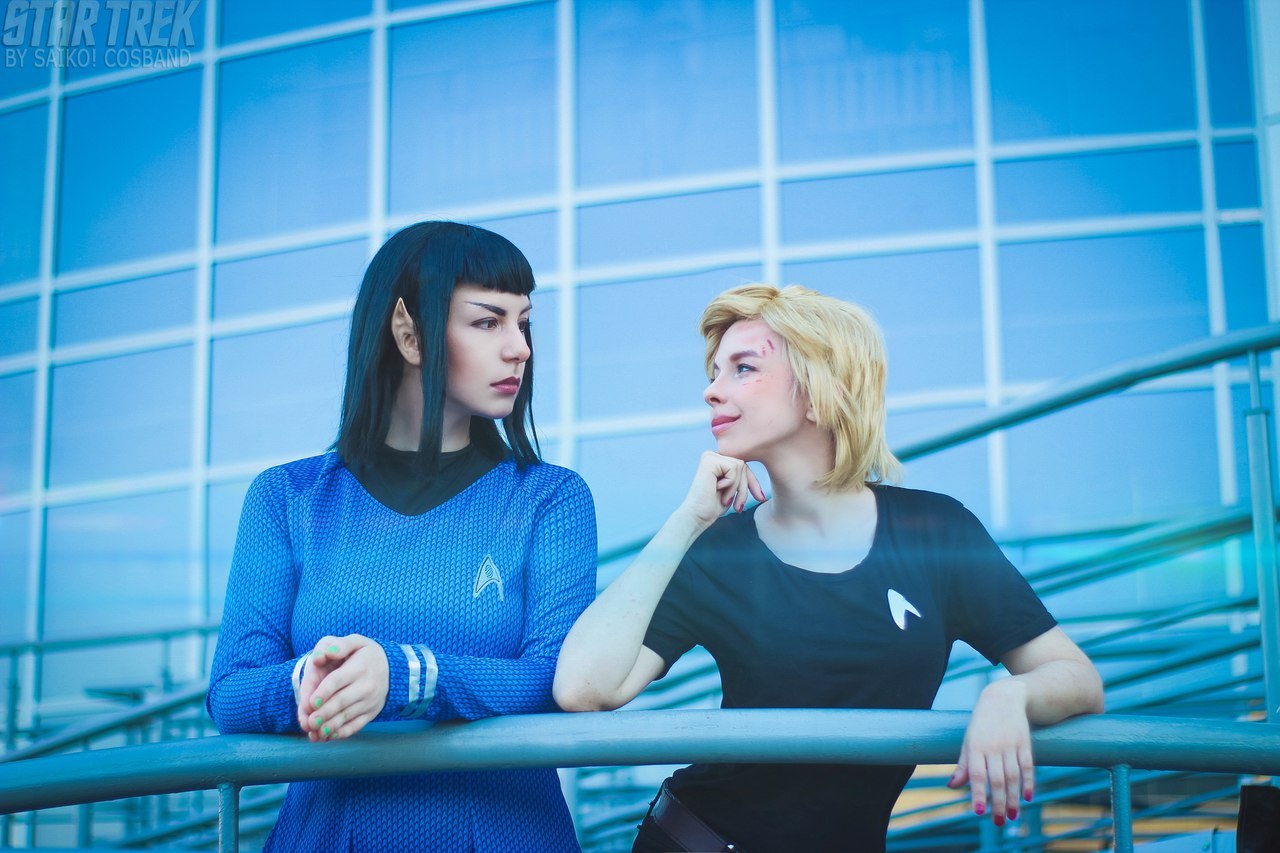 Asamiryuichi Main Lady Captain And Miss Spock