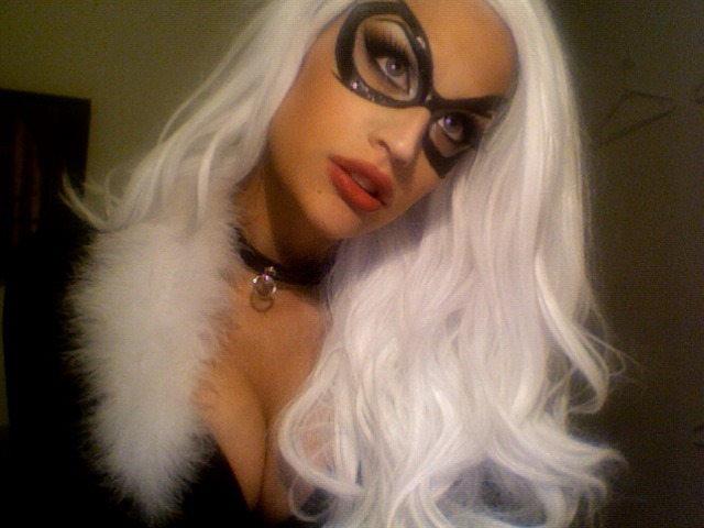 At Comic Con Today I Went As Black Cat This Is 