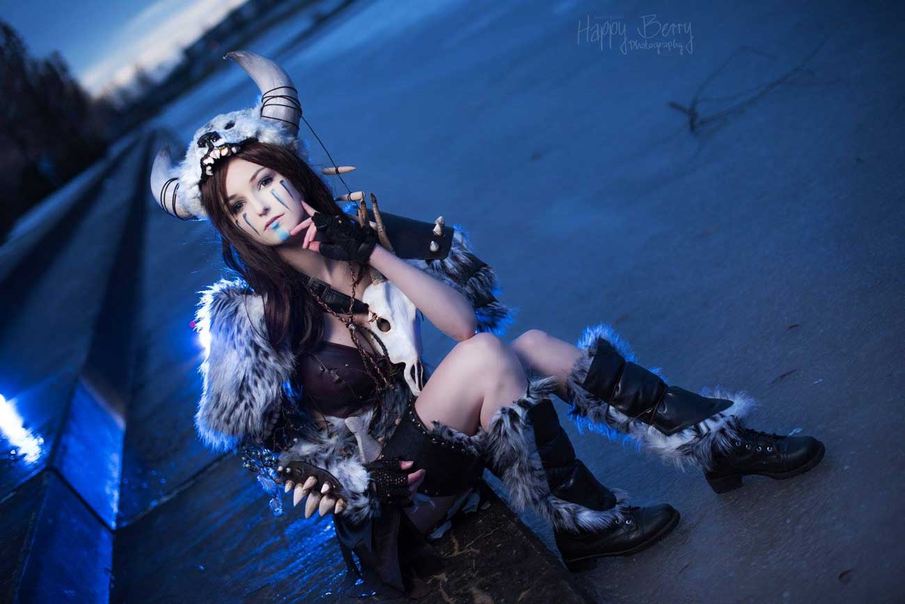 Barbarianna Cosplay The Viking Valkerie Of Kung Fury By Lulu Nyan