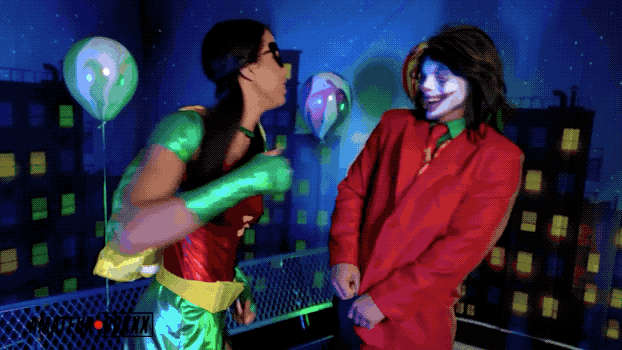 Bip Bop Bam Robin Girl Takes On The Joker