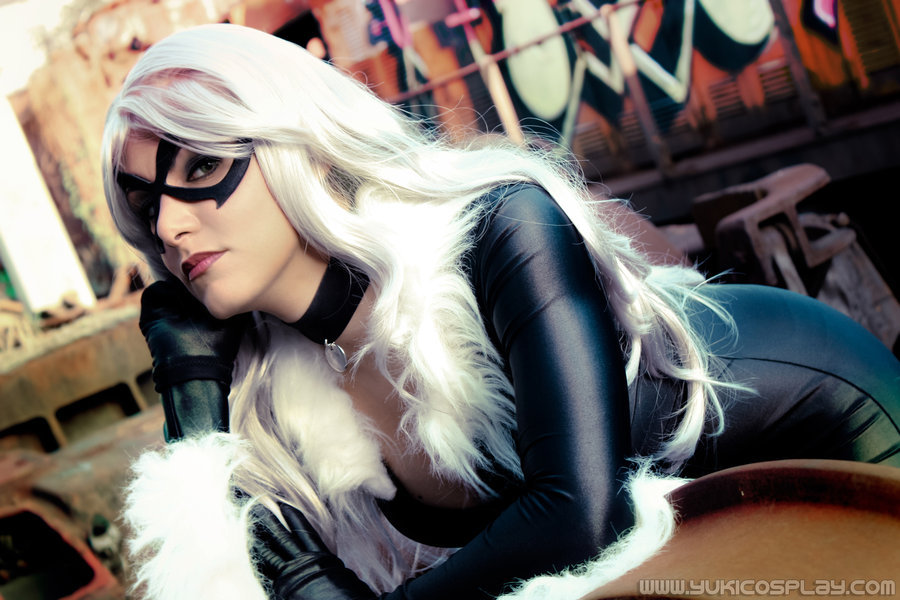 Black Cat By Yukilefay For More Comic Boo