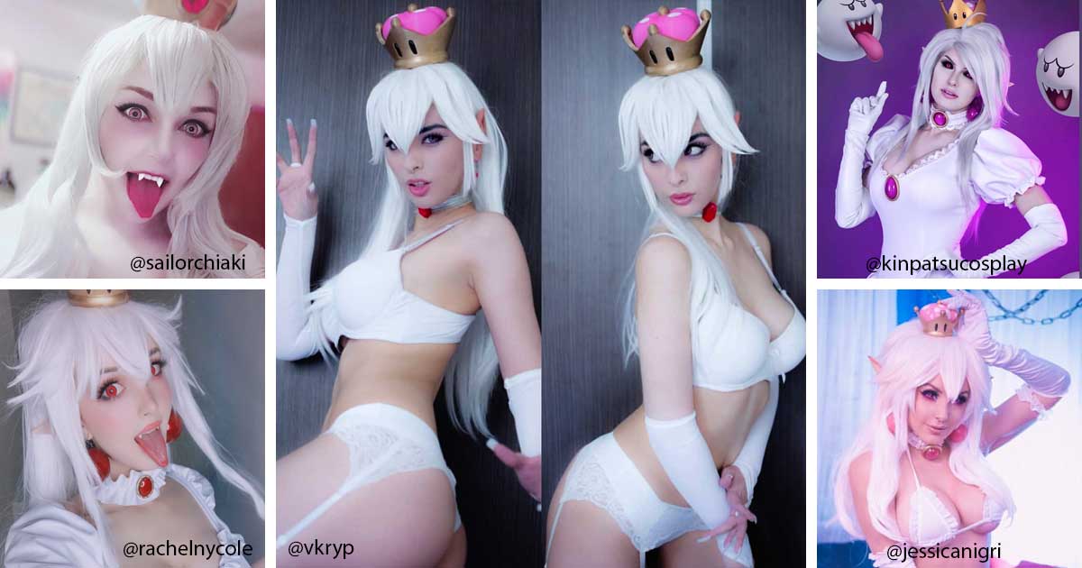 Boosette Cosplay Steps Out Of Bowsettes Shadow