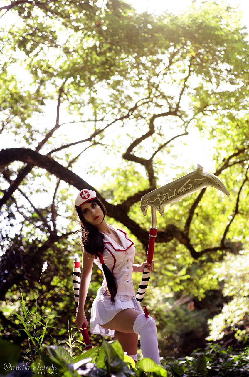 Candy Cosplays Candy Cosplays As Nurse Akali