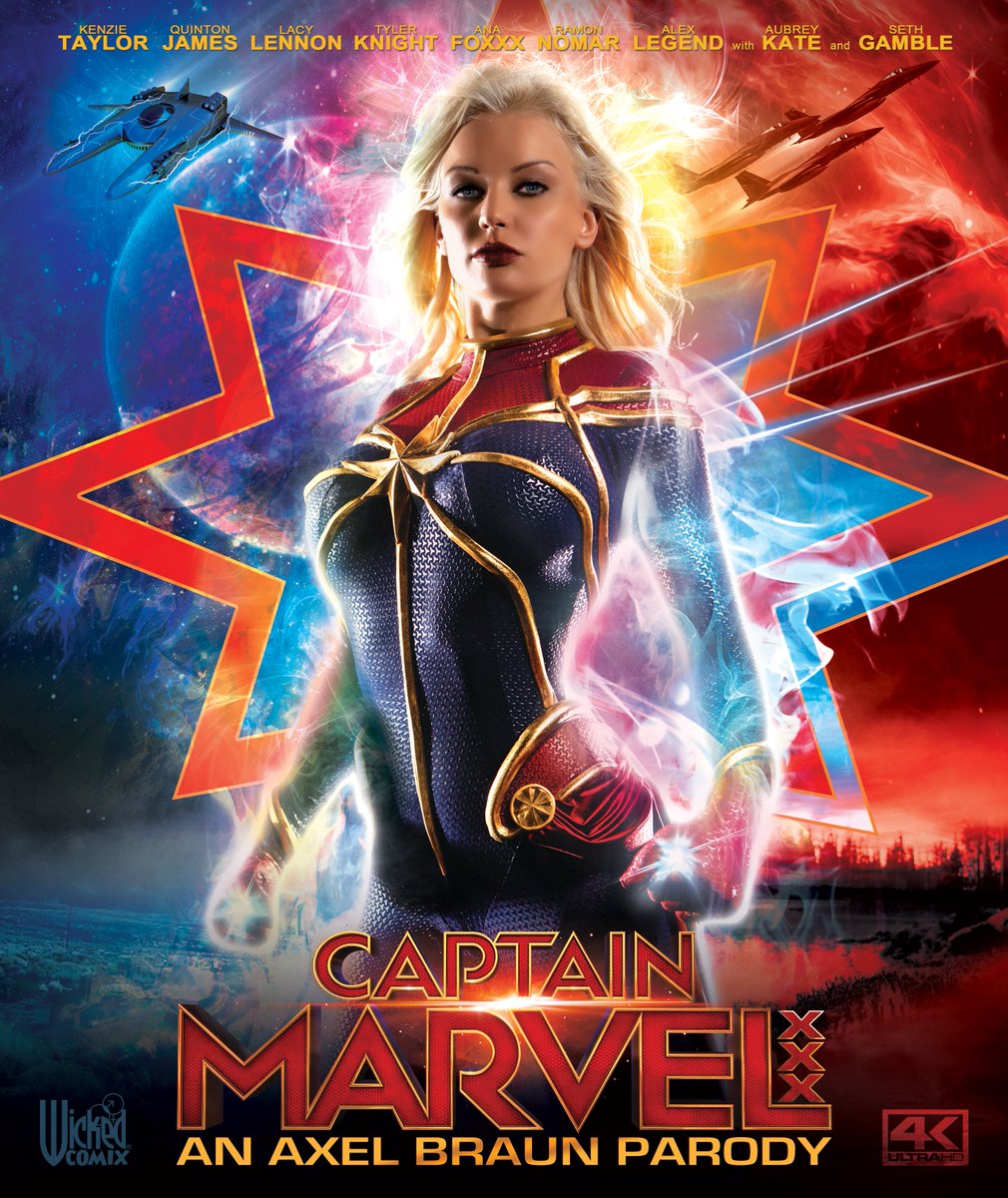 Captain Marvel By Kenzie Taylor 0
