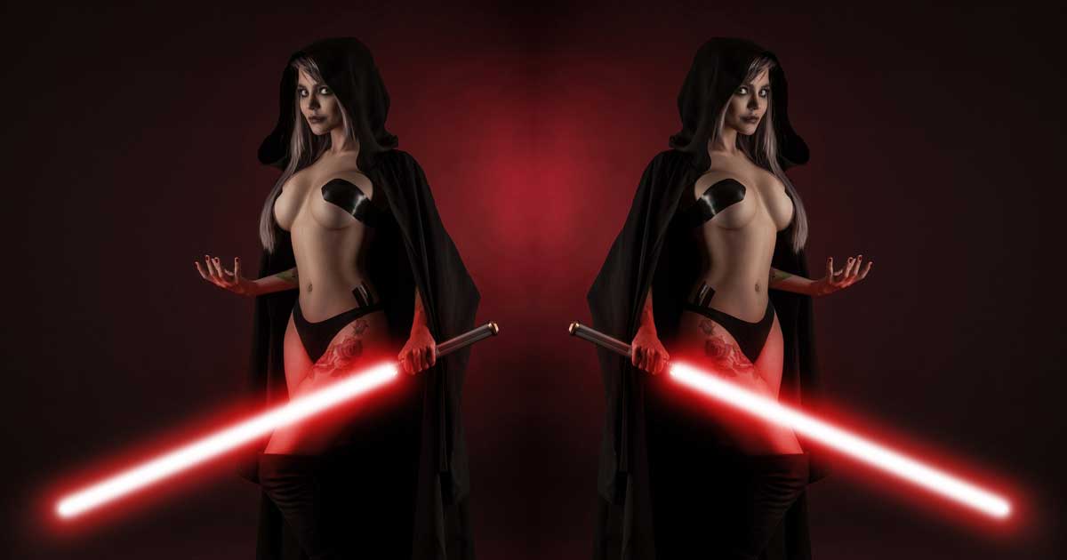 Christina Fink Nude Star Wars Sith Cosplay