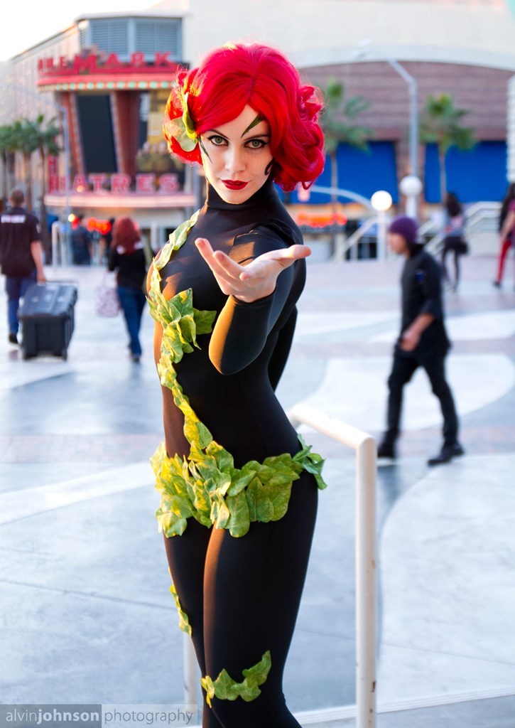 Comicbookcosplay Poison Ivy Long Beac