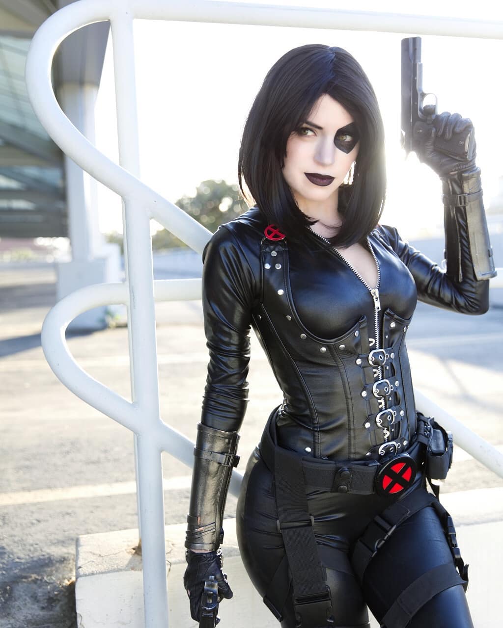 Domino From Marvel Comics By Armoredheartcosplay 0
