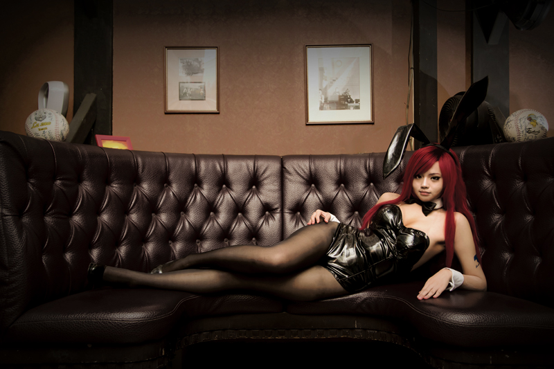 Erza Scarlet Bunny From Fairy Tail By Devil 0