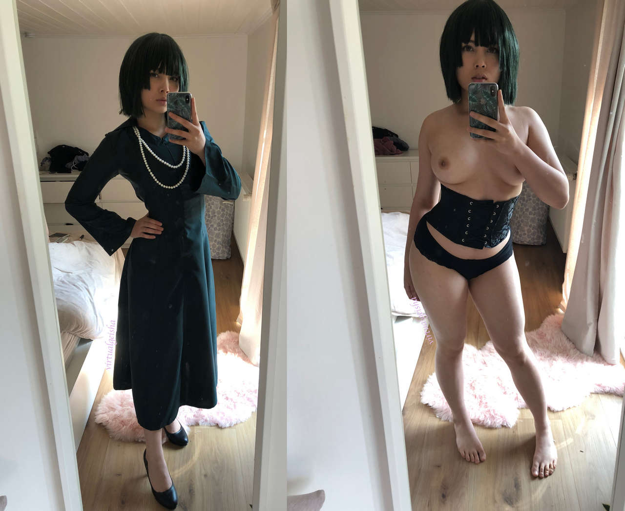 Fubuki Mirror Selfies By Virtual Geish