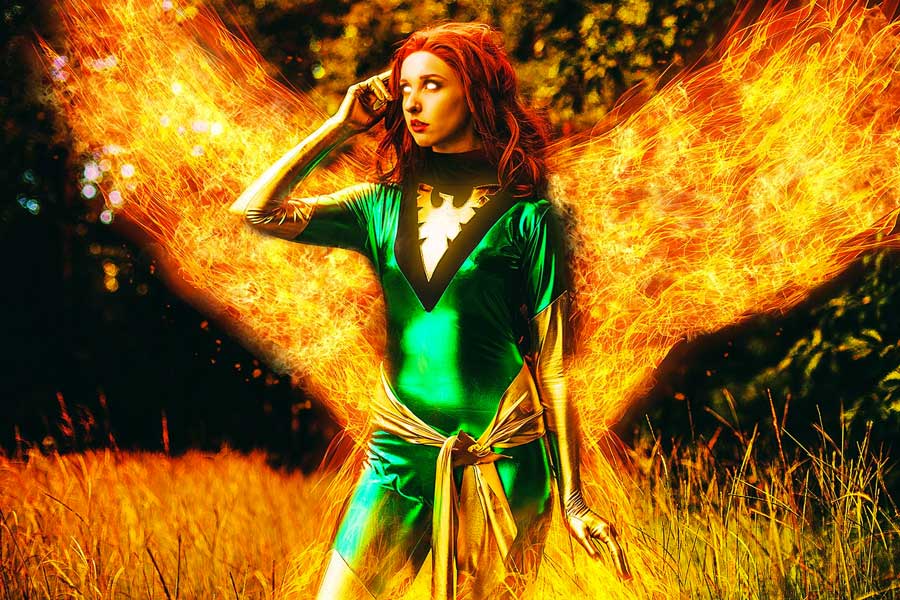Gorgeous Phoenix Cosplay By Kira Kelly