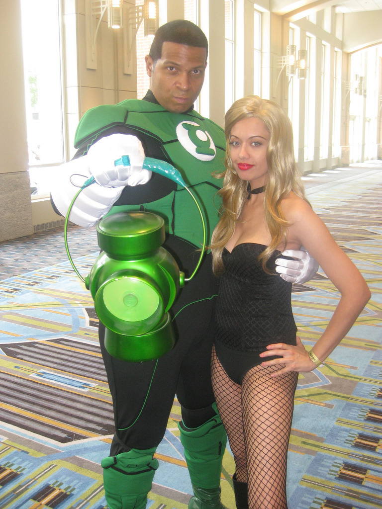 Green Lantern John Stewart And Black Canar