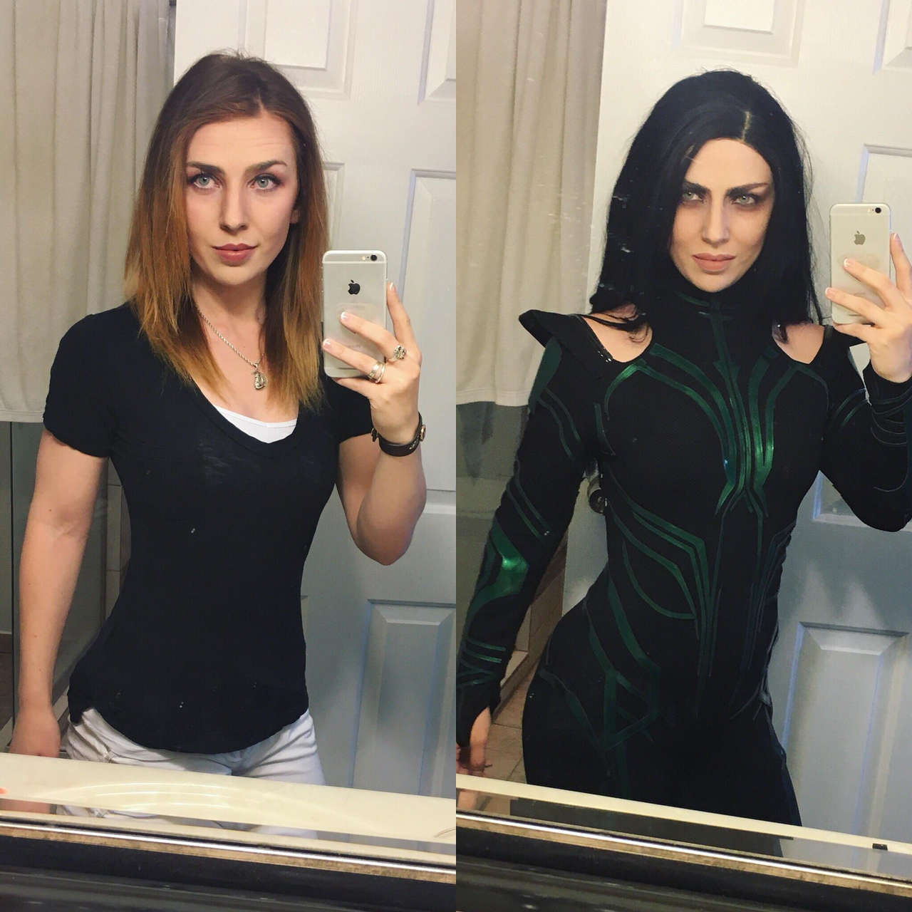 Hela Before After By Captainkayceecosplay 0