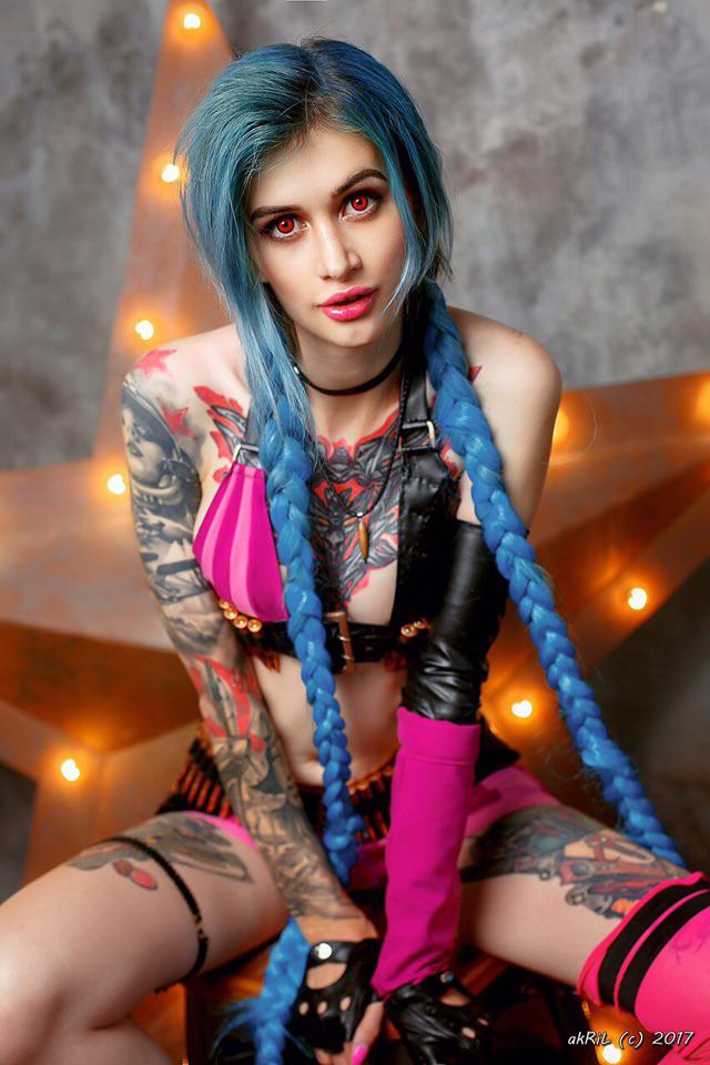 Jinx From League Of Legends By Flame Jad