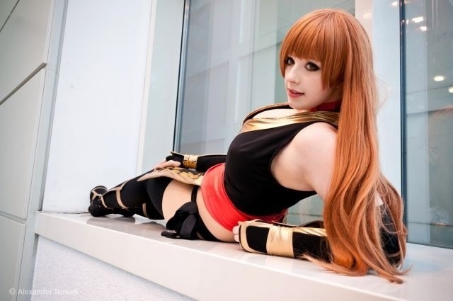 Kasumi Black From Dead Or Alive By Kana Cosplay