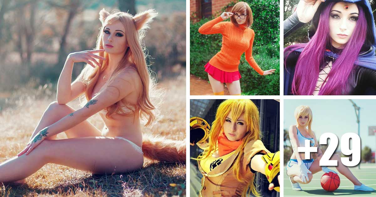 Kayla Erin Cosplay Spicey Wolf From Down Under