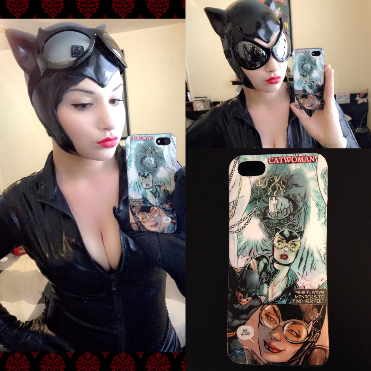 Kisstini Made A Catwoman Phone Case So 