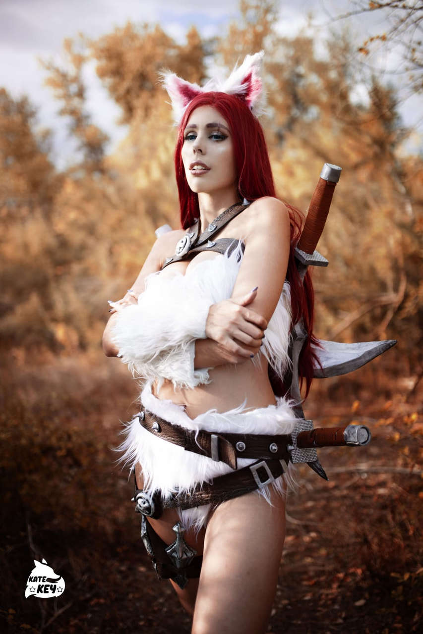 Kitty Cat Katarina Cosplay From League Of Legend