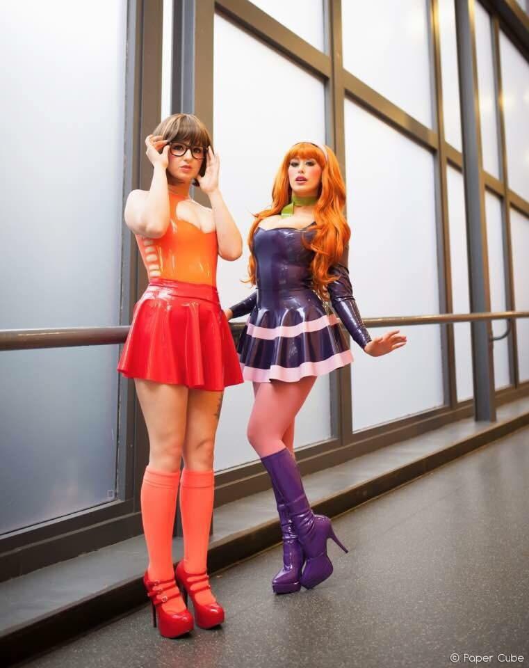 Latex Velma And Daphne From Scooby Doo Oc I