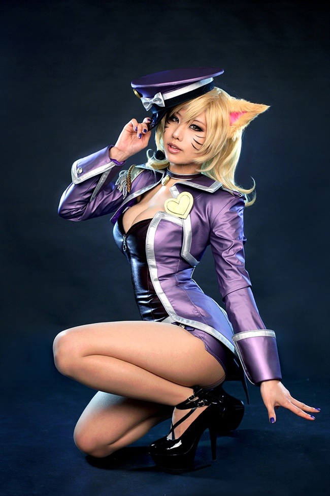 League Of Legends Sexy Girls Ahri Cosplay