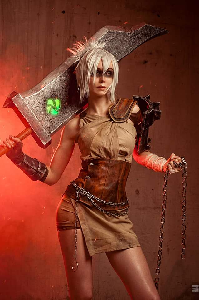 Lina Langley As Riven League Of Legends 0